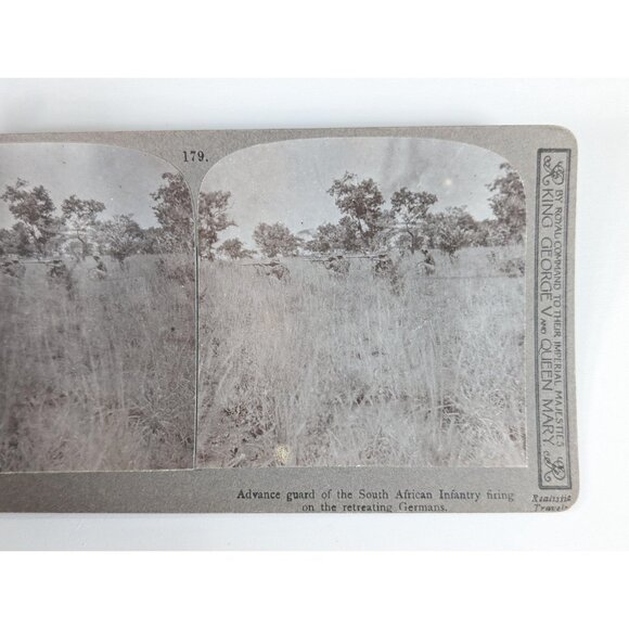 Antique 1901 Boer War Stereoscopic Cards Realistic Travels / Underwood & - Picture 3 of 9